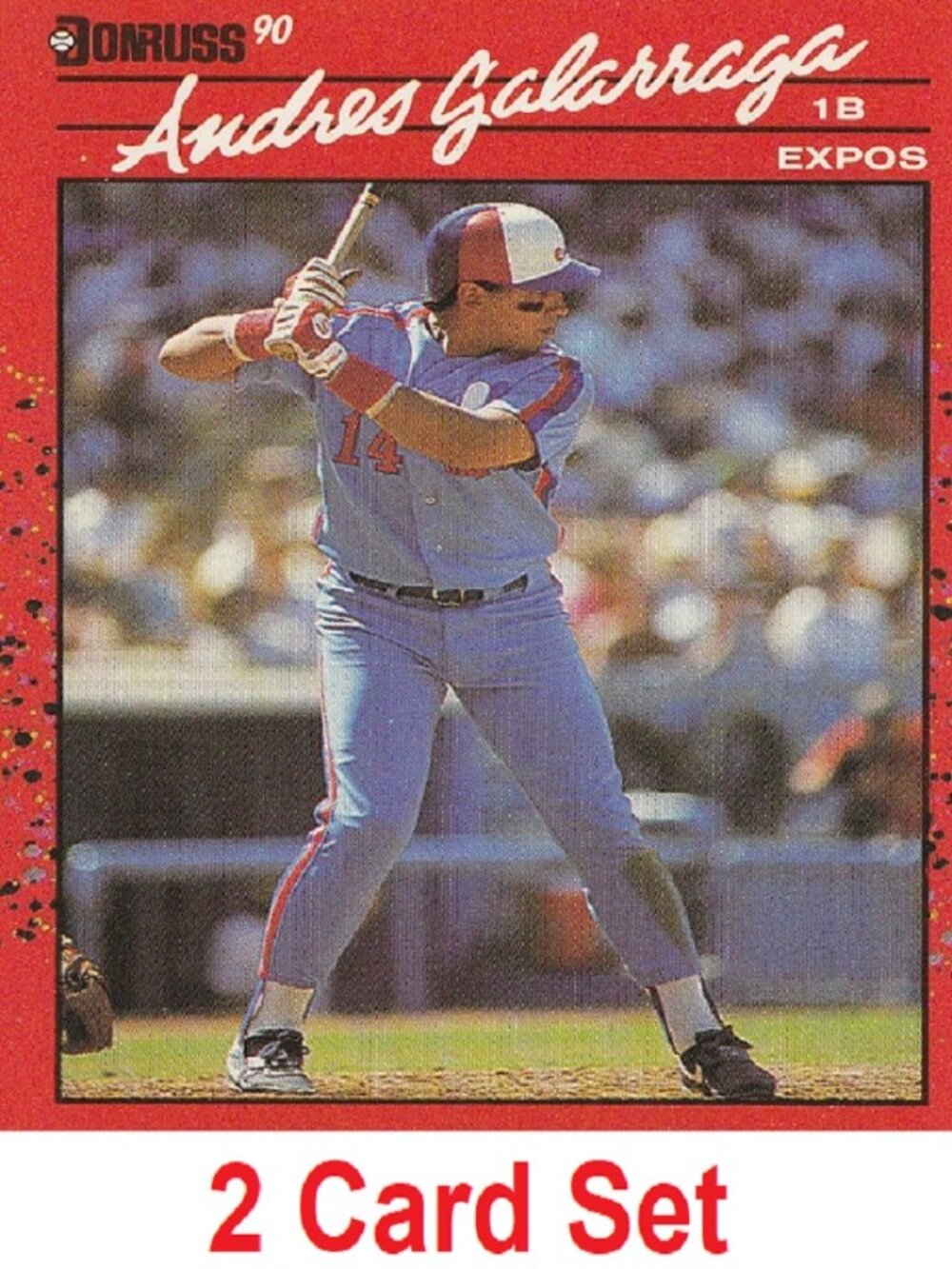 Andres Galarraga Baseball Card Collection
